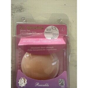 Supportables Silicone Breast Tops, No Adhesive! Natural Discreet, Reusable